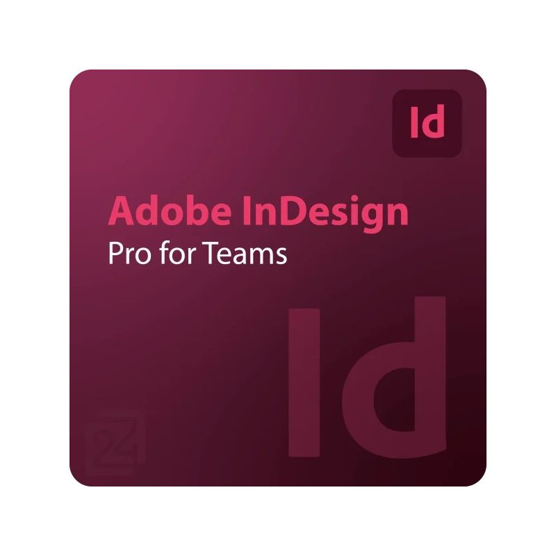 Adobe InDesign - Pro for Teams, Runtime: 1 anno, Users: 100 Users, image 