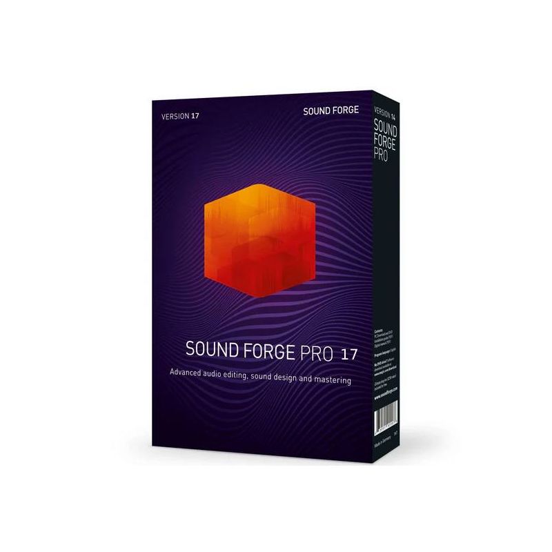 MAGIX SOUND FORGE Pro 17, image 