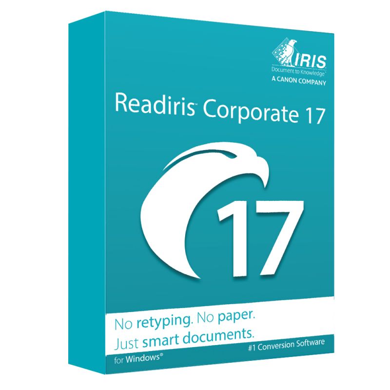 IRIS Readiris Corporate 17, Versioni: Windows , image 