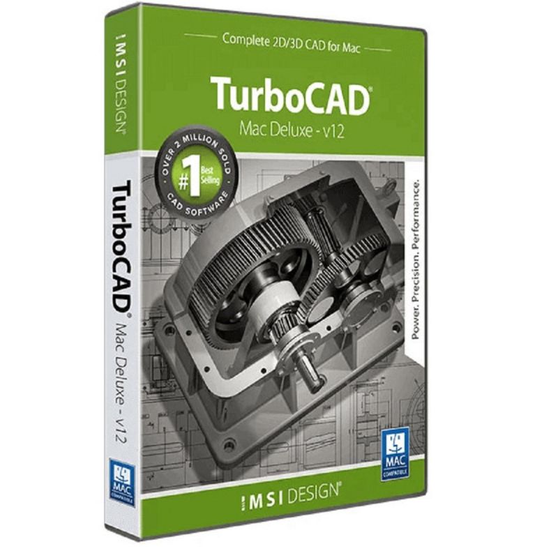 TurboCAD Mac Deluxe 2D/3D V12