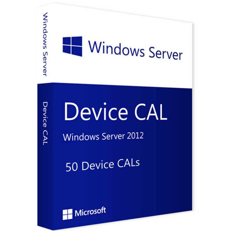Windows Server 2012 - 50 Device CALs