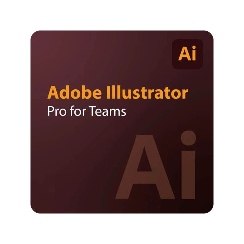 Adobe Illustrator - Pro for Teams, Runtime: 1 anno, Users: 30 Users, image 