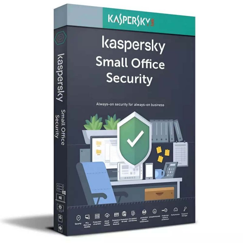 Kaspersky Small Office Security 2026-2027, Tipo di licenza: Nuovo, Runtime: 1 anno, Server: 1 server+5 Desktops+5 Mobiles, image 