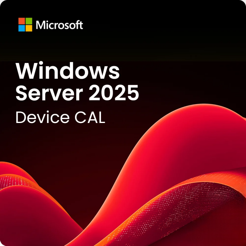 Windows Server 2025 Standard - Device CALs, Client Access Licenses: 1 CAL, image 