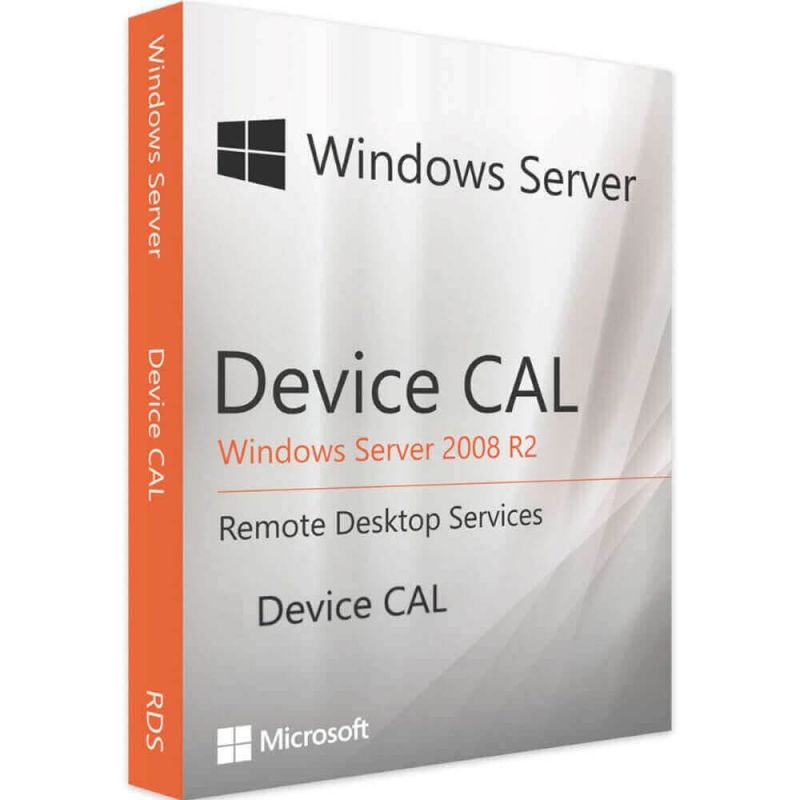 Windows Server 2008 R2 RDS - Device CALs, Client Access Licenses: 1 CAL, image 