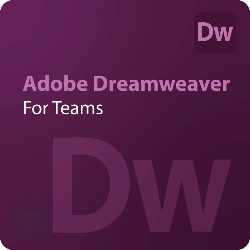 Adobe Dreamweaver per teams, image 