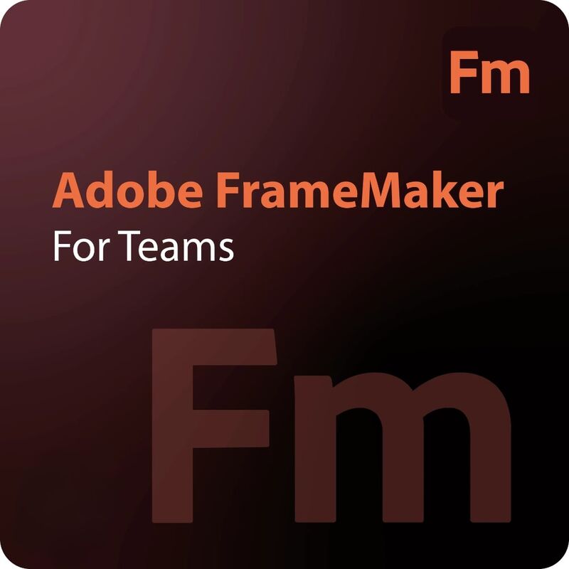 Adobe FrameMaker per teams, image 