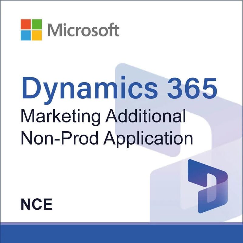 Dynamics 365 Marketing Additional Non-Prod Application (NCE), image 