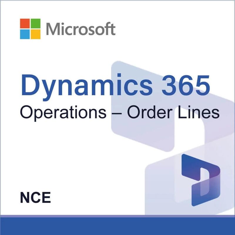Microsoft Dynamics 365 Operations Order Lines (NCE), image 