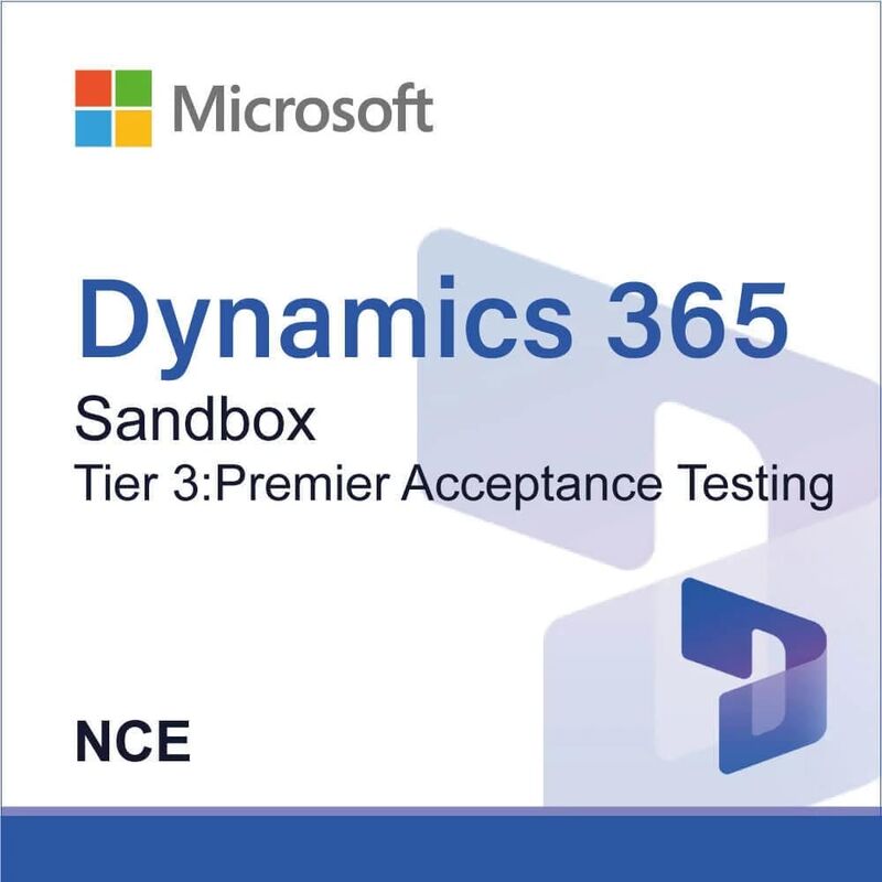 Microsoft Dynamics 365 Operations - Sandbox Tier 3:Premier Acceptance Testing (NCE), image 