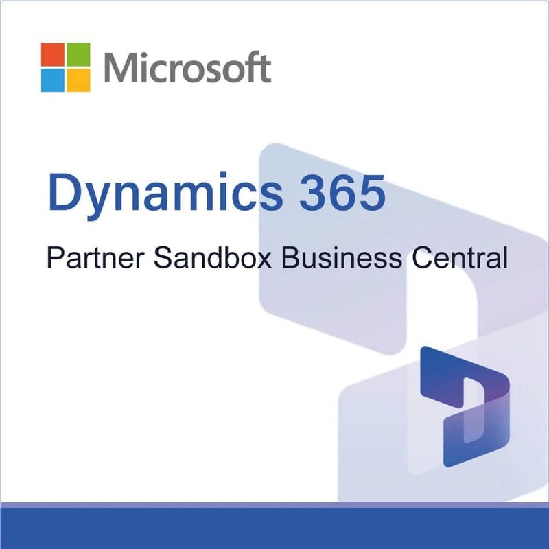 Dynamics 365 Partner Sandbox Business Central (NCE), image 