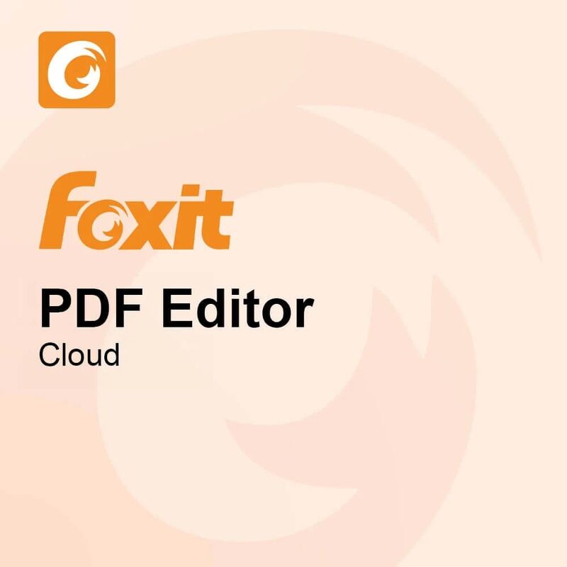 Foxit PDF Editor Cloud, image 