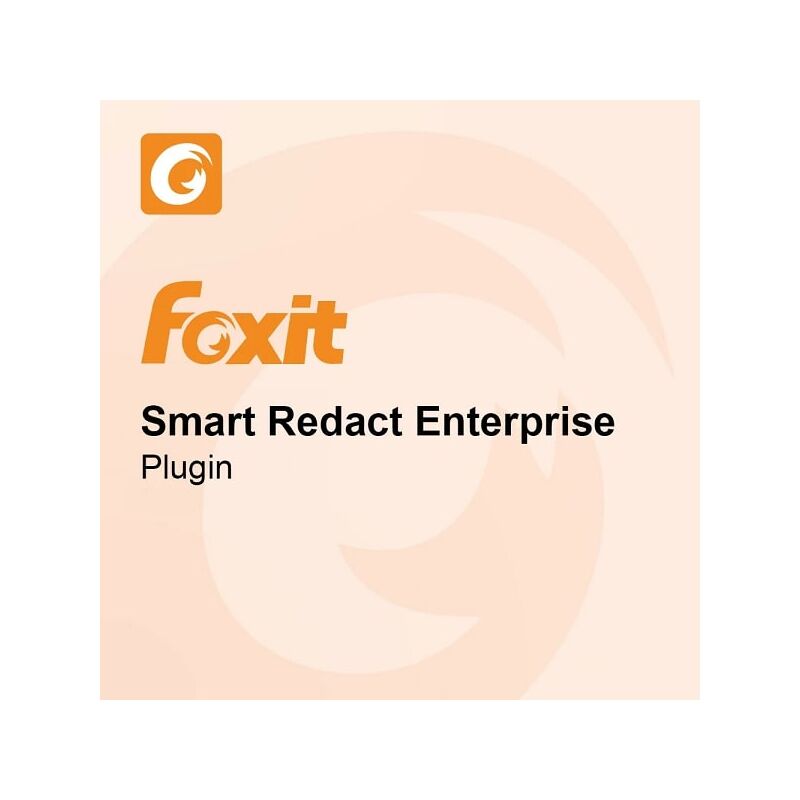 Foxit Smart Redact Enterprise - Plugin, image 
