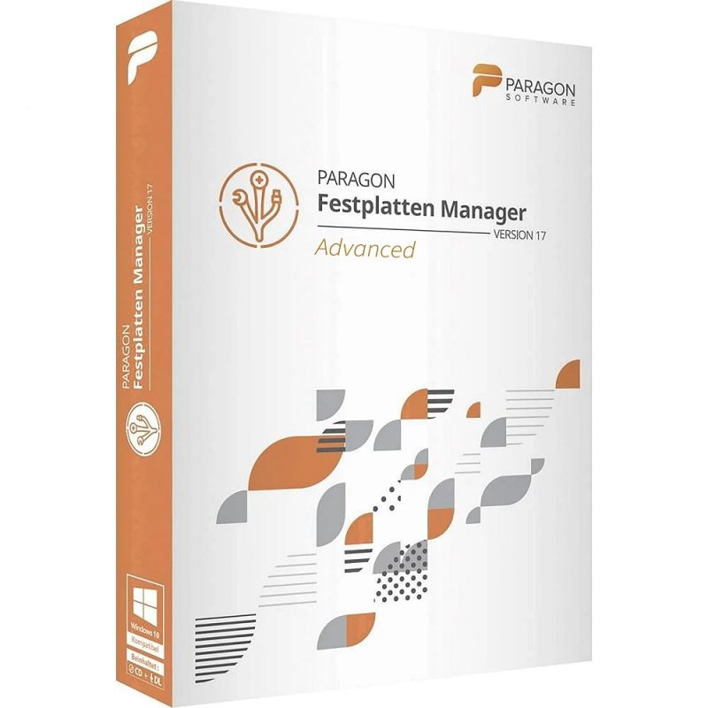Paragon Festplatten Manager 17 Advanced, Dispositivo : 1 Dispositivo , image 