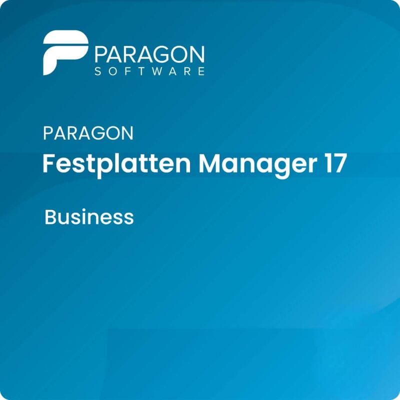 Paragon Festplatten Manager 17 Business, image 
