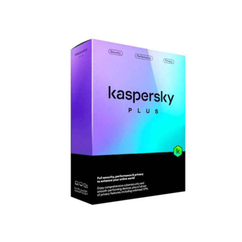 Kaspersky Plus 2026 – Antivirus, VPN illimitata, gestore di password e controllo delle fughe di dati, Runtime: 1 anno, Dispositivo : 1 Dispositivo , image 
