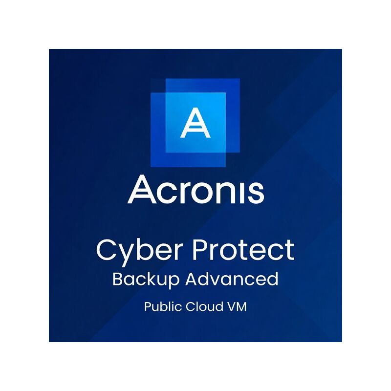 Acronis Cyber Protect - Backup Advanced Public Cloud VM, Tipo di licenza: Nuovo, Runtime: 1 anno, image 