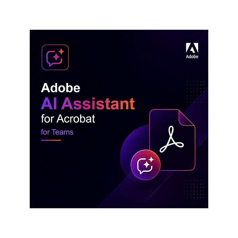 Adobe AI Assistant for Acrobat for teams, image 