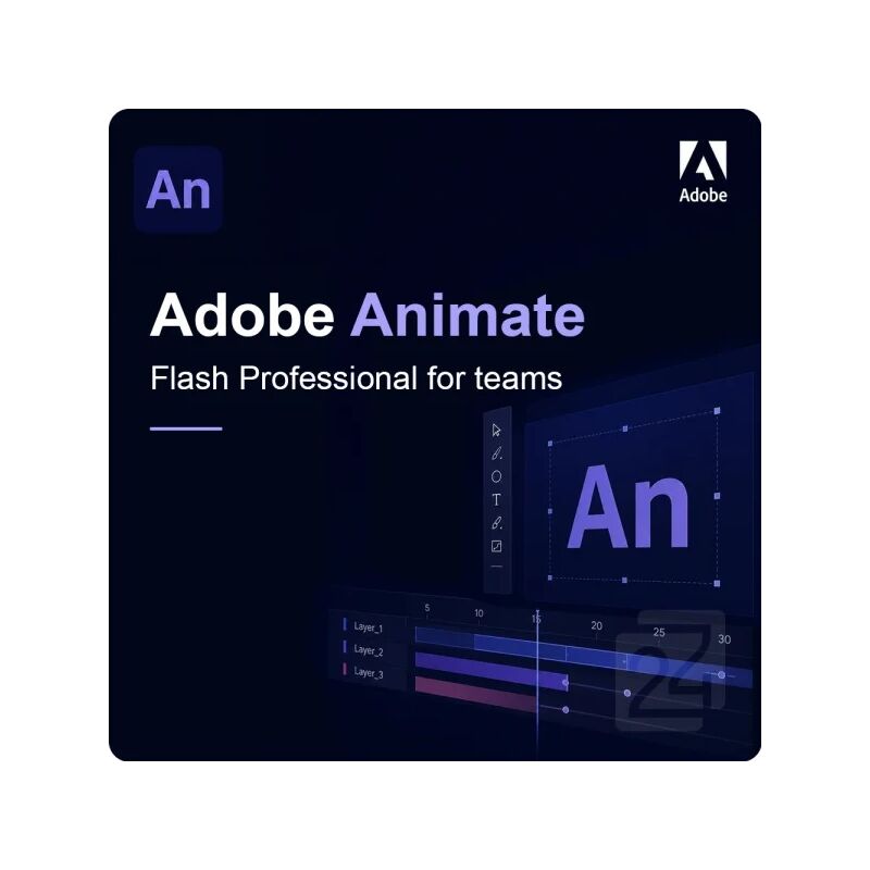 Adobe Animate / Flash Professional for teams, image 
