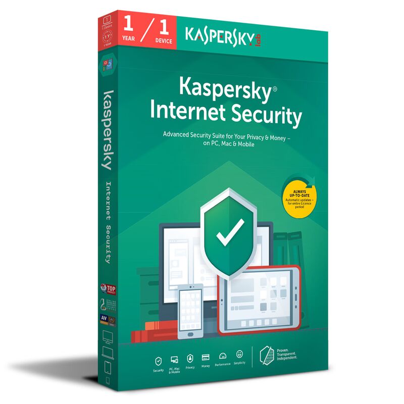 Kaspersky Internet Security 2026-2027, Runtime: 1 anno, Dispositivo : 1 Dispositivo , image 