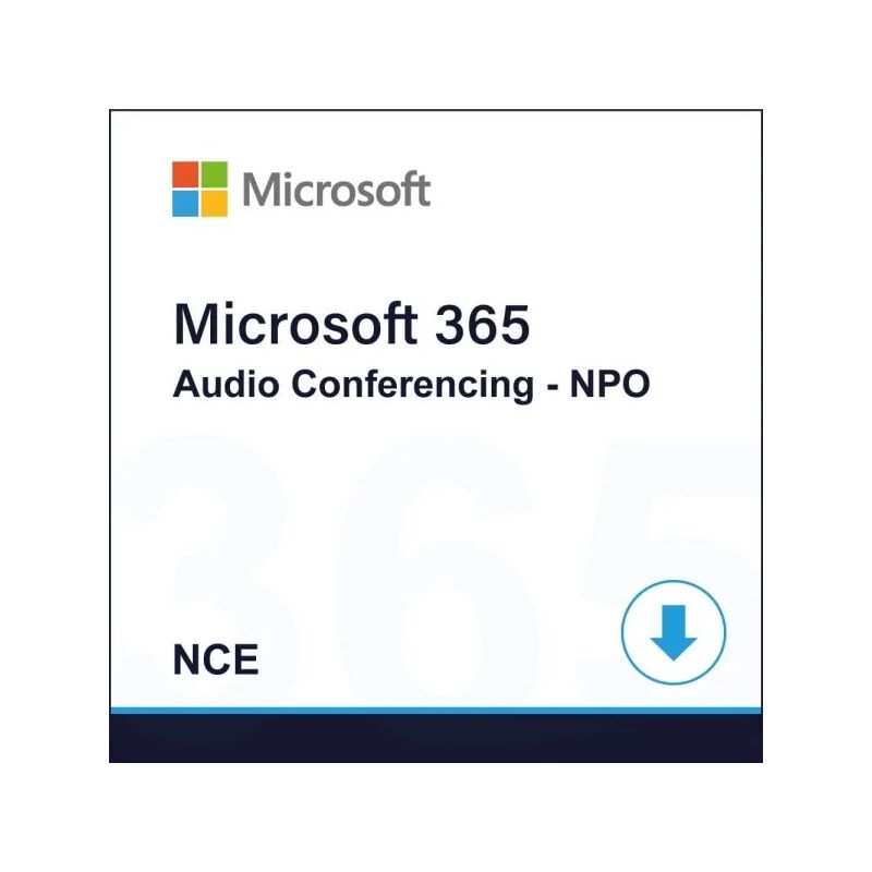 Microsoft 365 Audio Conferencing - NPO (NCE), image 
