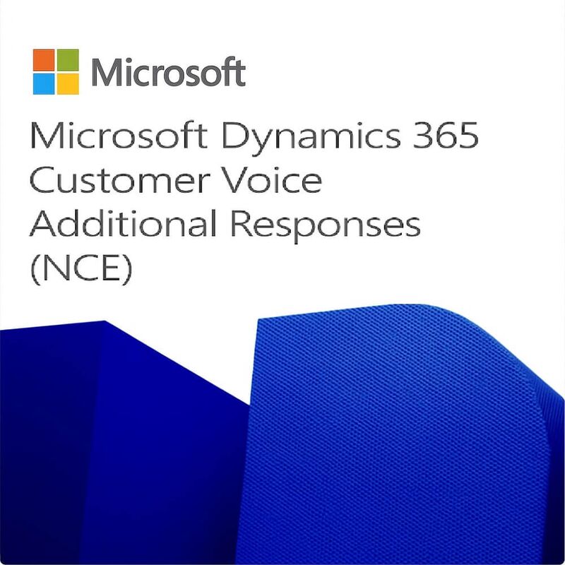 Microsoft Dynamics 365 Customer Voice Additional Responses (NCE), image 