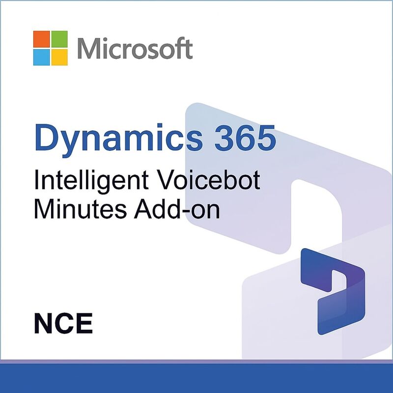 Microsoft Dynamics 365 Intelligent Voicebot Minutes Add-on (NCE), image 