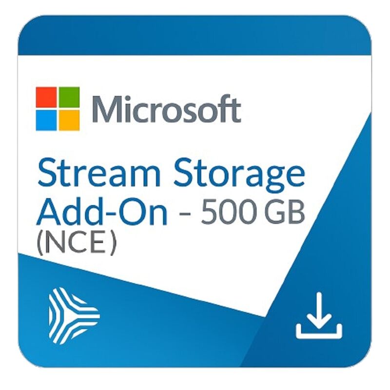 Microsoft Stream Storage Add-On - 500 GB (NCE), image 