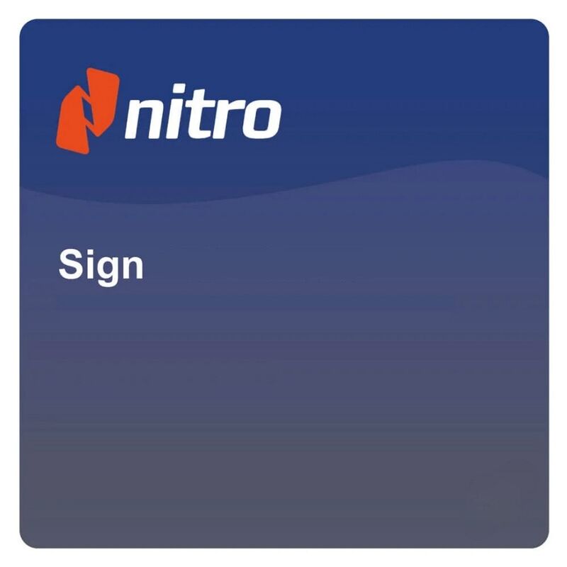 Nitro Sign EDU, image 