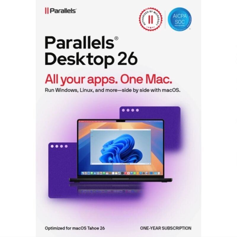 Parallels Desktop 26 Studente, Runtime: 1 anno, Versioni: Studente, image 