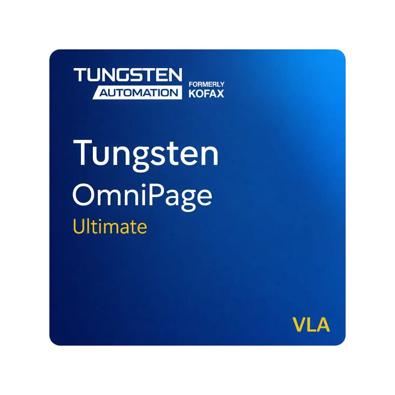 Tungsten OmniPage Ultimate VLA, image 