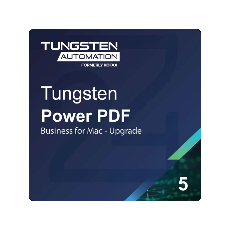 Tungsten Power PDF 5 Business for Mac - Upgrade, image 