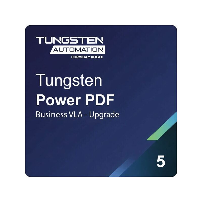 Tungsten Power PDF 5 Business VLA - Upgrade, image 