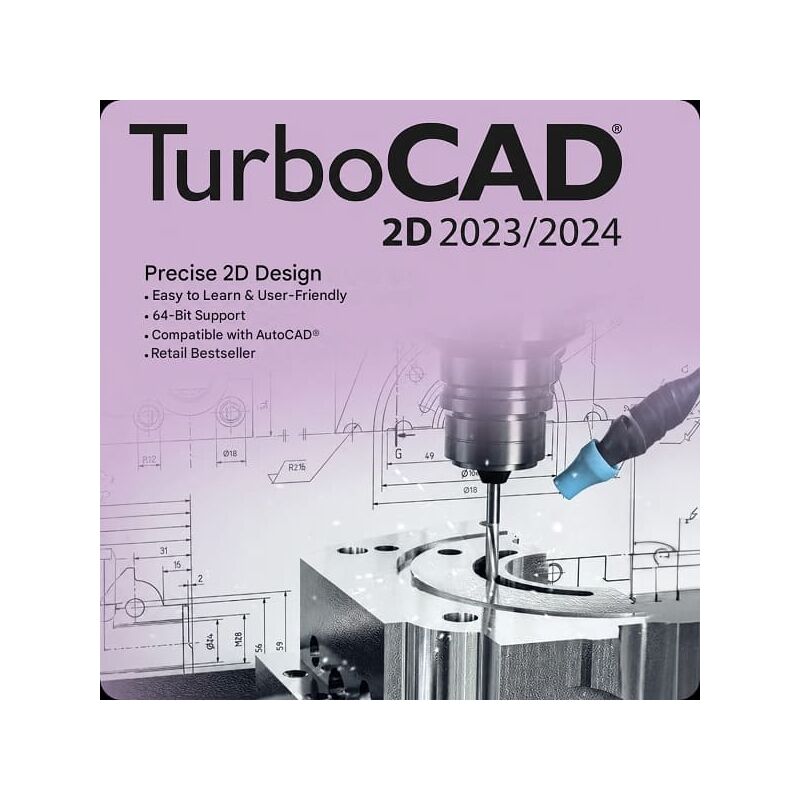 TurboCAD 2D 2023/2024, image 