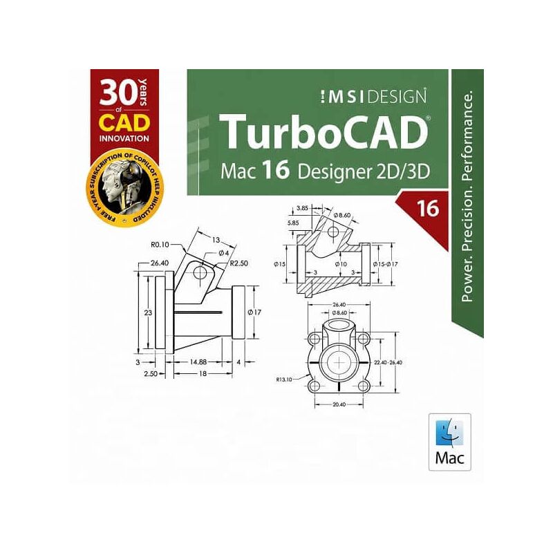 TurboCAD Mac 16 Designer 2D, image 
