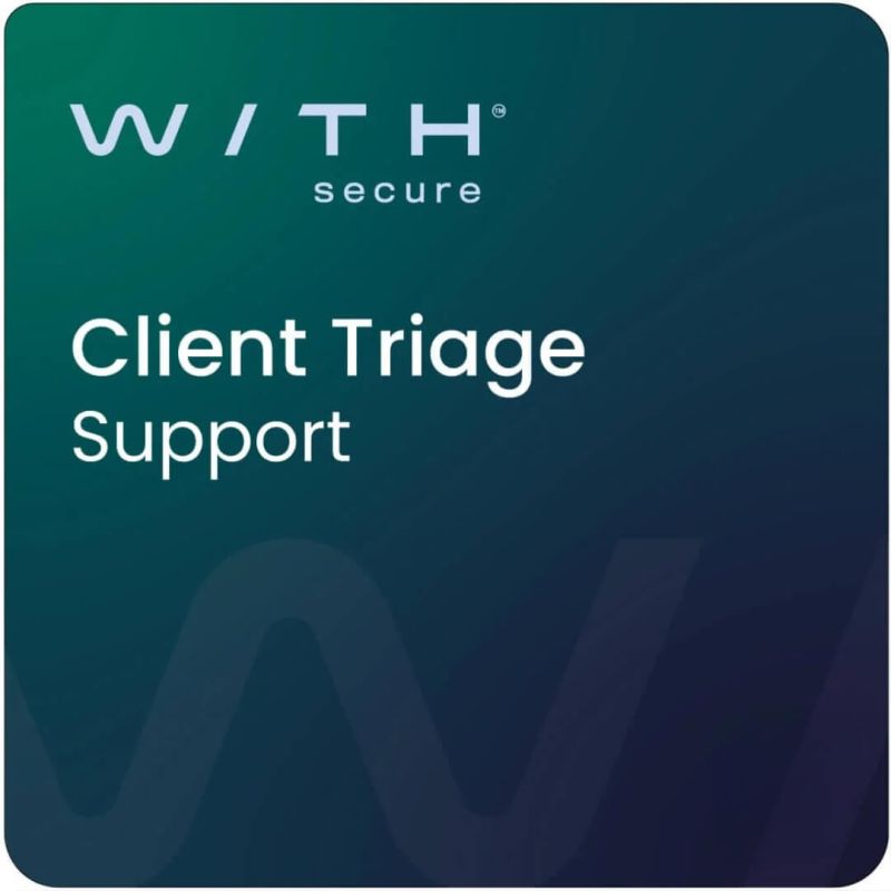 WithSecure Client Triage Support, image 