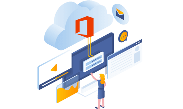 Microsoft 365 Apps for business Archiviazione cloud